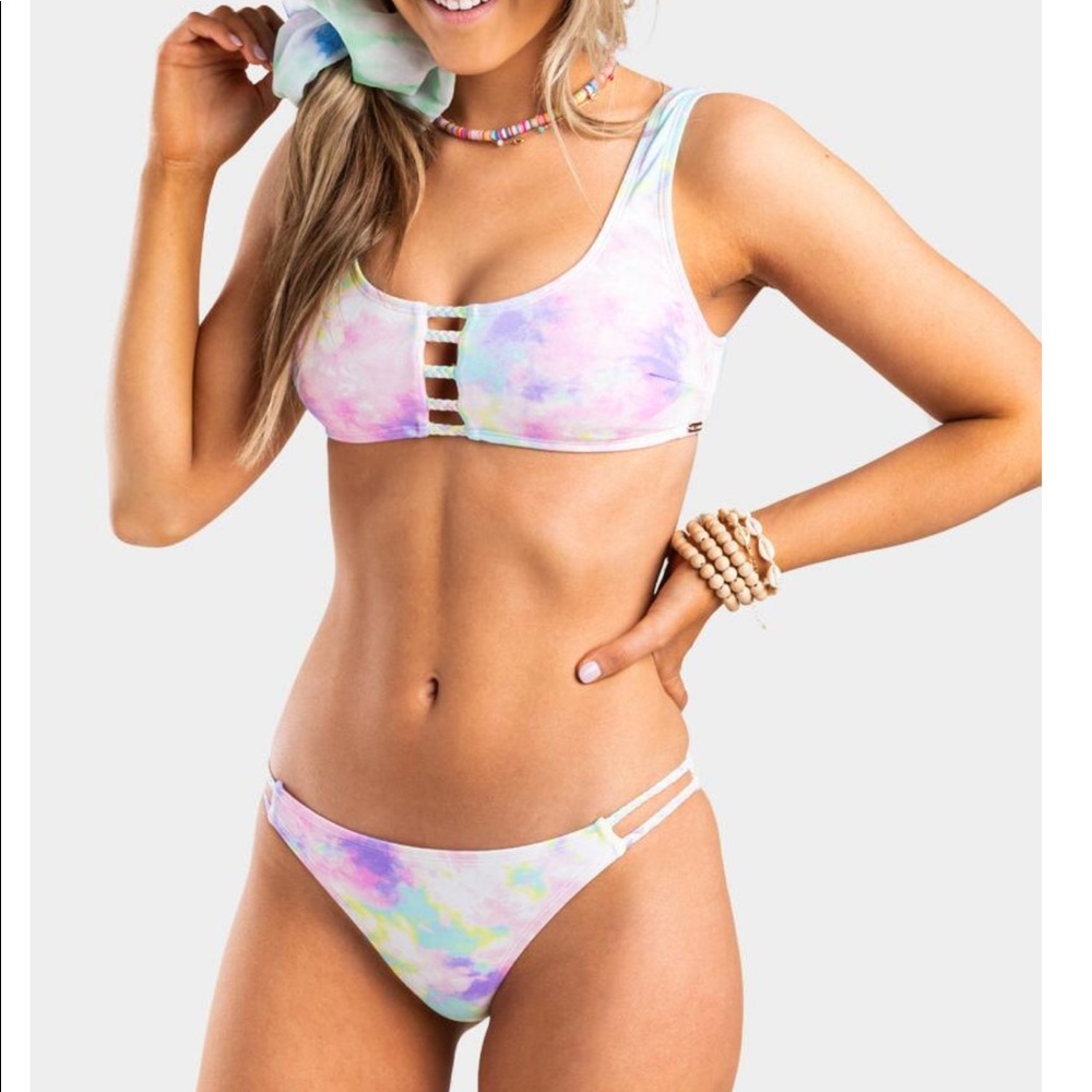 Tie dye bikini